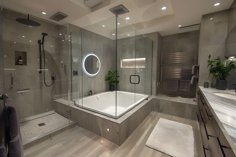 Luxury Corner Bathtub